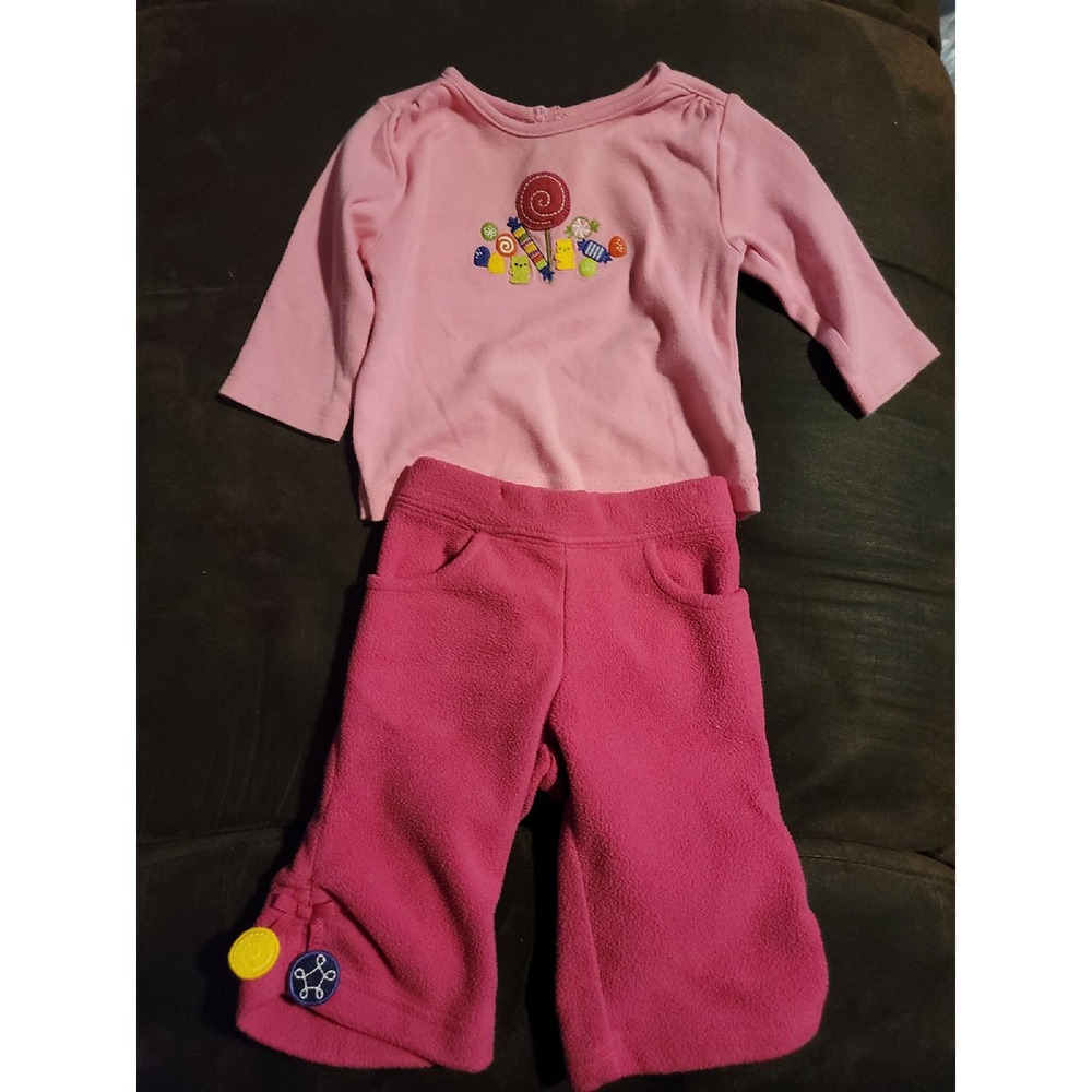 Gymboree candy shoppe gummy bear top and pants 3 6 months